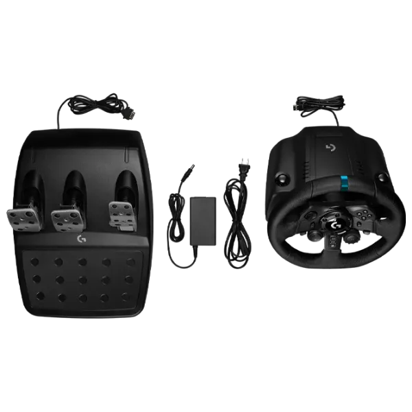 Volan Logitech G923 TrueForce Cu fir/ 14 buttons/ Black photo 7