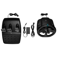 Volan Logitech G923 TrueForce Cu fir / 14 buttons / Black photo 7