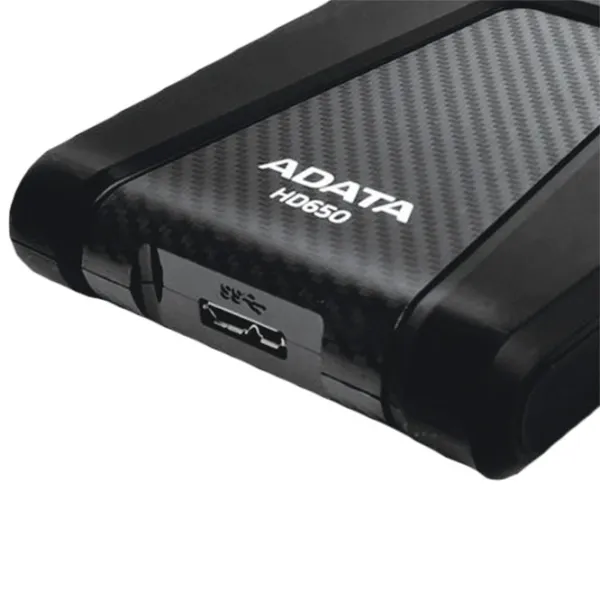 Внешний HDD HDD ADATA HD650 1 ТБ Черный photo 4