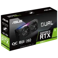 Placă video Asus GeForce RTX 3060 Ti Dual OC PCI Express 4.0 / 8 GB photo 10