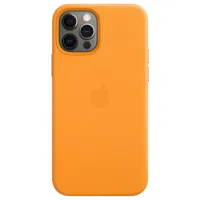 Чехол для смартфона Apple iPhone 12/ 12 Pro Apple/ MagSafe Back/ Кожа/ California Poppy Желтый photo 2