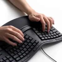 Tastatură Microsoft Ergonomic Cu fir/ Black photo 4