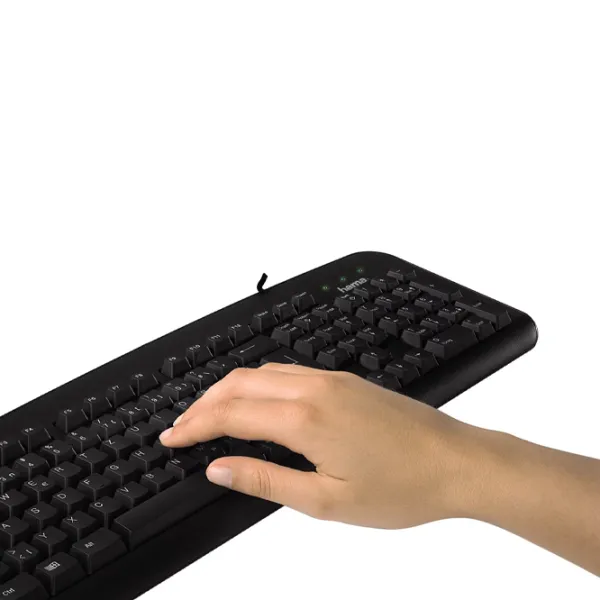 Tastatură Hama K212 Cu fir/ Black photo 8