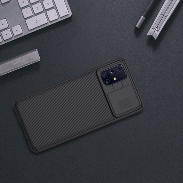 Чехол для смартфона Samsung Galaxy M31s Nillkin/ Back/ PC/ Черный photo 6 Чехол для смартфона Samsung Galaxy M31s Nillkin/ Back/ PC/ Черный photo 6