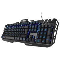 Клавиатура Hama uRage Cyberboard Metal Проводная / Черный photo 2