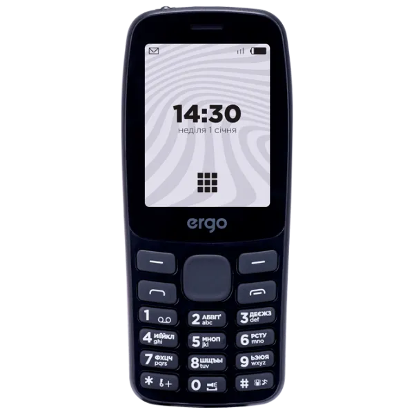 Ergo B241 Black Black / Dual SIM photo 2