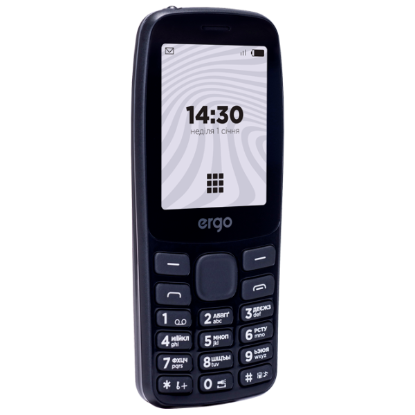 Ergo B241 Black Black / Dual SIM photo 3
