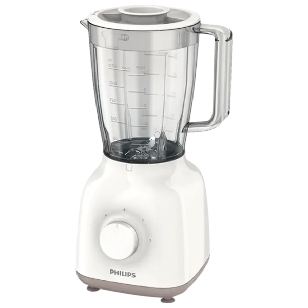 Стационарный блендер Philips HR2100/00 400 Вт / Белый photo 2