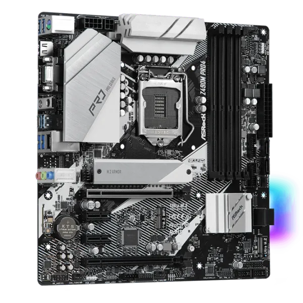 Placă de bază ASRock Z490M PRO4 Intel H490 photo 2