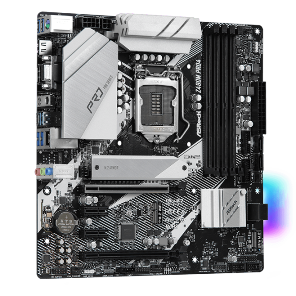 Placă de bază ASRock Z490M PRO4 Intel H490 photo 2