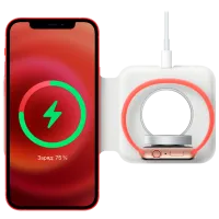 Încărcător wireless Apple Magsafe Duo Charger White photo 6
