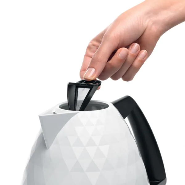 Ceainic electric DeLonghi KBJ2001W 1.7l / Ascuns / White photo 4