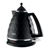 Электрочайник DeLonghi KBJ2001BK 1.7л / Скрытый / Черный photo 2