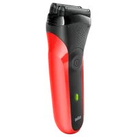 Aparat de ras electric Braun 300S Red Black photo 3