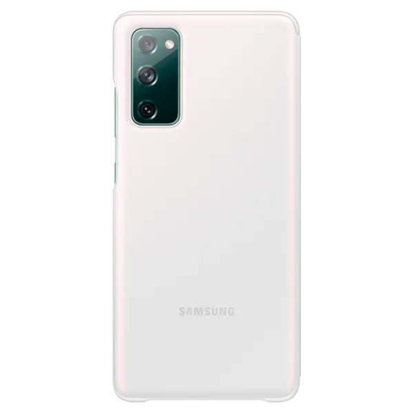 Чехол для смартфона Samsung Galaxy S20 FE Samsung/ Flip Smart View/ PC/ PU/ Белый photo 2