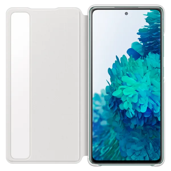 Чехол для смартфона Samsung Galaxy S20 FE Samsung/ Flip Smart View/ PC/ PU/ Белый photo 4