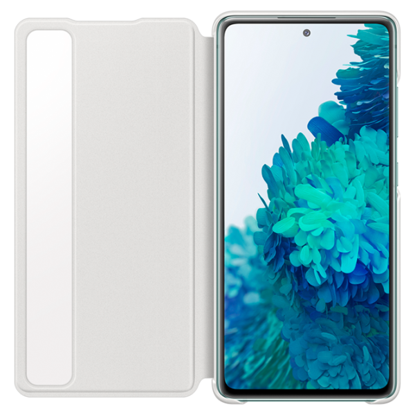 Чехол для смартфона Samsung Galaxy S20 FE Samsung/ Flip Smart View/ PC/ PU/ Белый photo 4