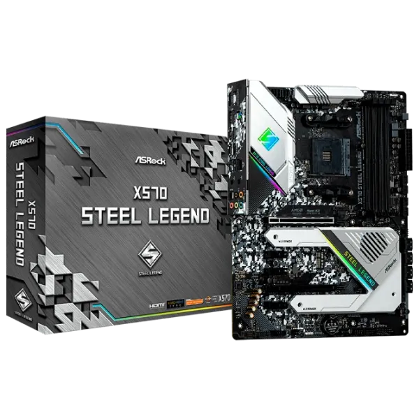 Placă de bază ASRock X570 STEEL LEGEND ATX/ AMD X570 photo 7