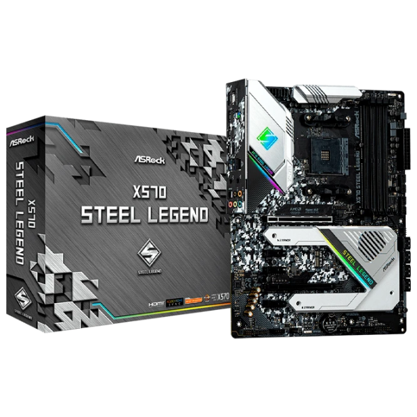 Placă de bază ASRock X570 STEEL LEGEND ATX/ AMD X570 photo 7