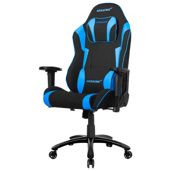 Scaun Gaming AKRACING EX-Wide SE Blue Black photo 2