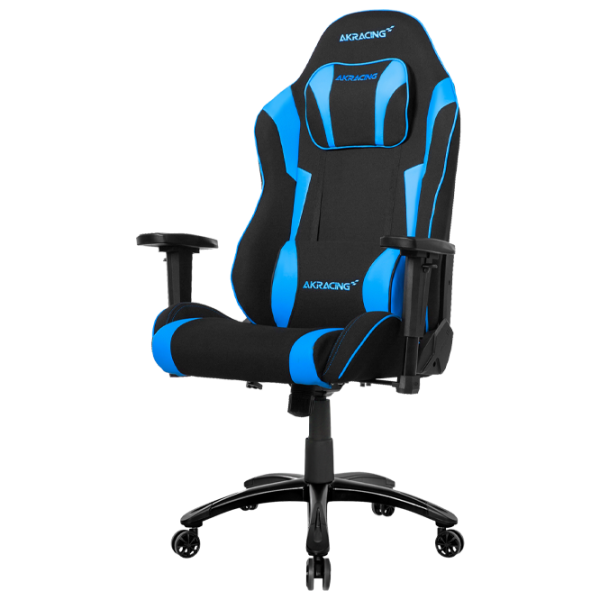 Scaun Gaming AKRACING EX-Wide SE Blue Black photo 2