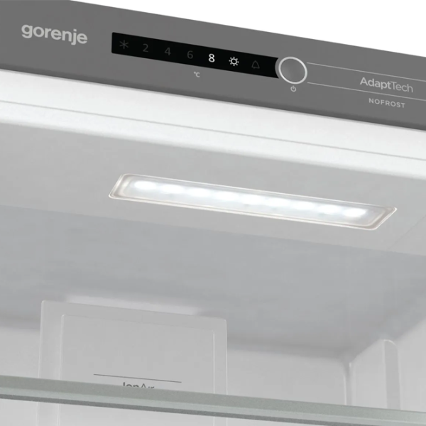 Frigider Gorenje NRKI 2181 A1 cu congelator jos 248 l / 177.2 cm / White photo 5