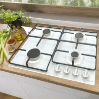 Газовая варочная панель Gorenje G 640 EW Белый photo 8