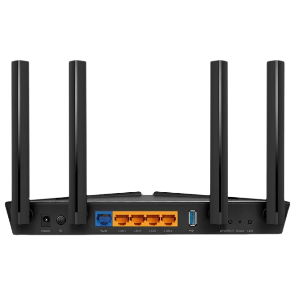 Wi-Fi Router TP-Link Archer AX50 574 Mbit/ s/ 2402 Mbit/ s/ Black photo 3 Wi-Fi Router TP-Link Archer AX50 574 Mbit/ s/ 2402 Mbit/ s/ Black photo 3