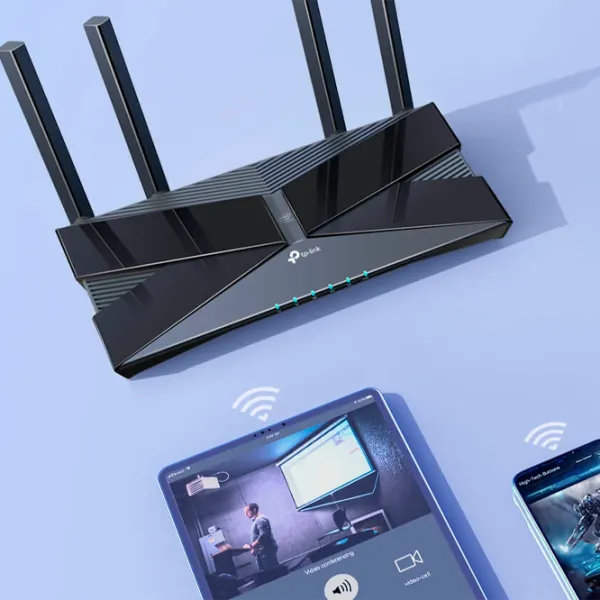 Wi-Fi Router TP-Link Archer AX50 574 Mbit/ s/ 2402 Mbit/ s/ Black photo 4 Wi-Fi Router TP-Link Archer AX50 574 Mbit/ s/ 2402 Mbit/ s/ Black photo 4