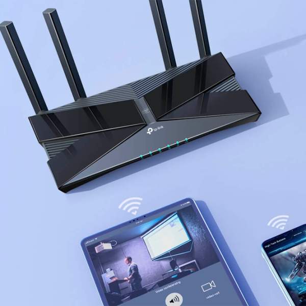 Wi-Fi Router TP-Link Archer AX50 574 Mbit/ s/ 2402 Mbit/ s/ Black photo 4 Wi-Fi Router TP-Link Archer AX50 574 Mbit/ s/ 2402 Mbit/ s/ Black photo 4