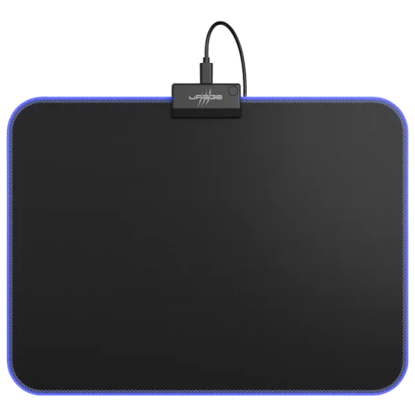 Covoraș pentru mouse Hama uRage Rag Illuminated Multicolor Black photo 2