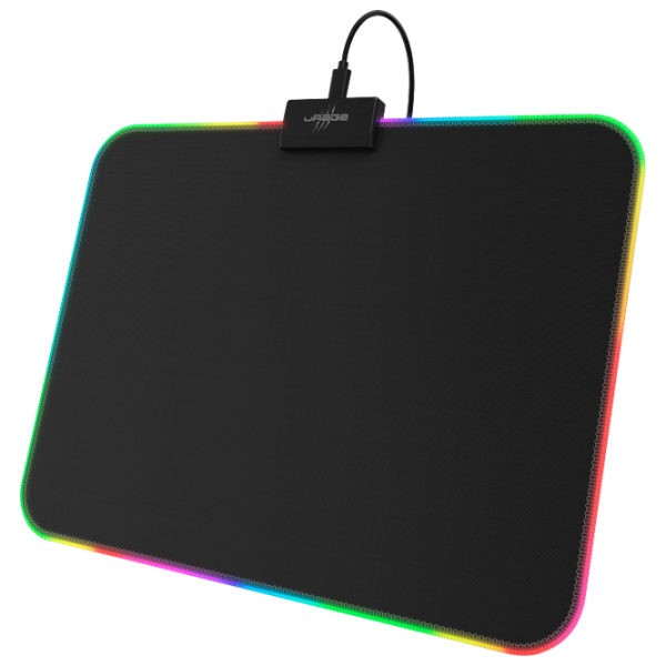 Covoraș pentru mouse Hama uRage Rag Illuminated Multicolor Black photo 5