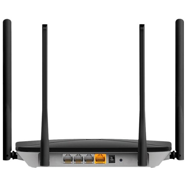 Wi-Fi Router Mercusys AC12G 300 Mbit/ s/ 867 Mbit/ s/ Black photo 2
