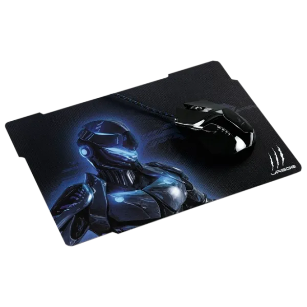 Коврик для мышки Hama uRage Cyberpad Синий Черный photo 2