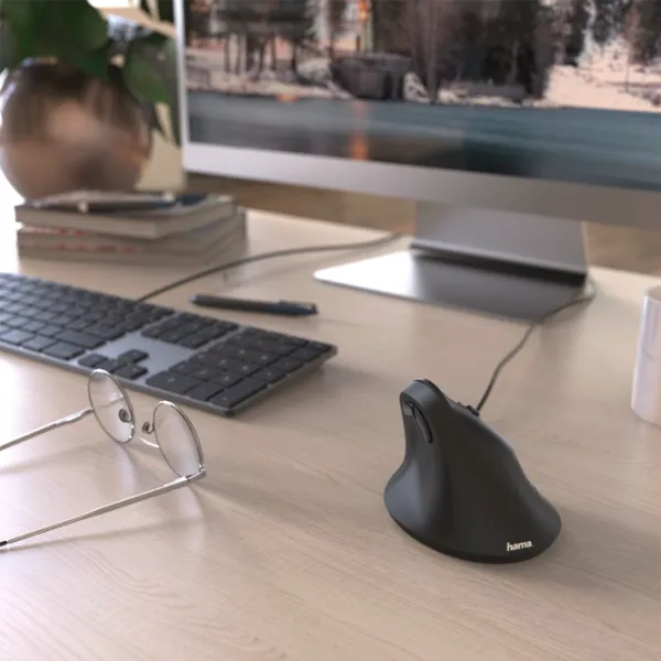 Mouse Hama EMС-500 (182698) USB/ Black photo 5