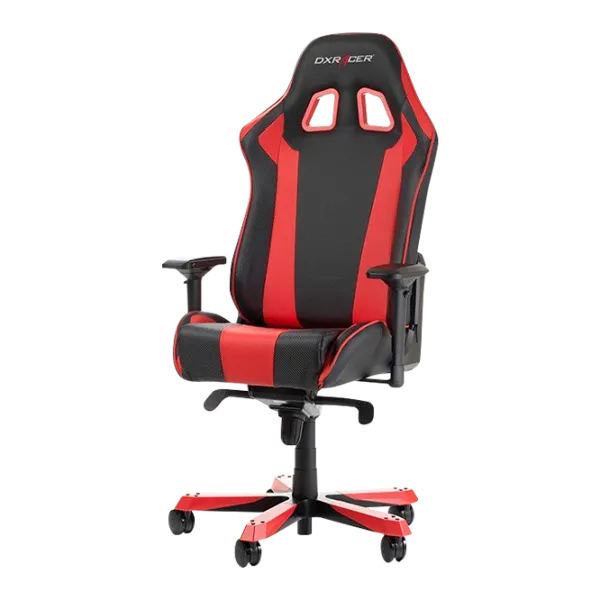 Игровое кресло DXRacer King GC-K06NR-S3 Красный Черный photo 2