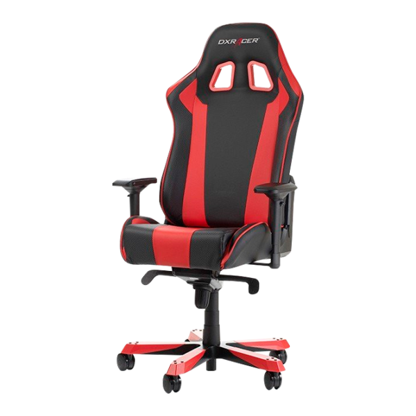 Игровое кресло DXRacer King GC-K06NR-S3 Красный Черный photo 2