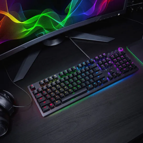 Клавиатура Razer Huntsman Elite US Проводная/ Черный photo 8