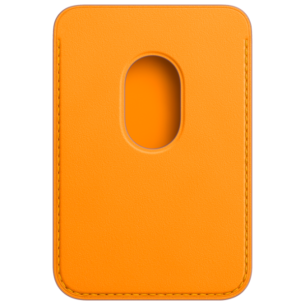 Чехол-бумажник Apple iPhone 12 - 14 All Apple/ MagSafe Back/ Кожа/ California Poppy Коричневый photo 3
