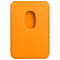 Husă Portmoneu Apple iPhone 12 - 14 All Apple/ MagSafe Back/ Piele/ California Poppy Brown photo 3