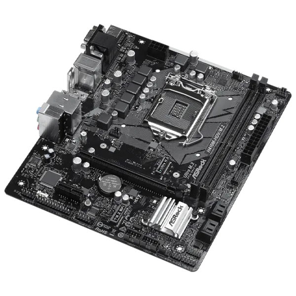 Placă de bază ASRock H410M-HDV/ M.2 mATX/ Intel H410 photo 4