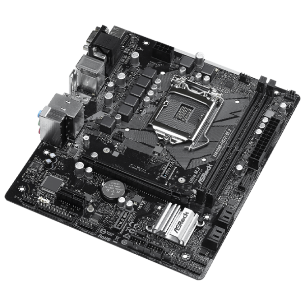 Placă de bază ASRock H410M-HDV/ M.2 mATX/ Intel H410 photo 4