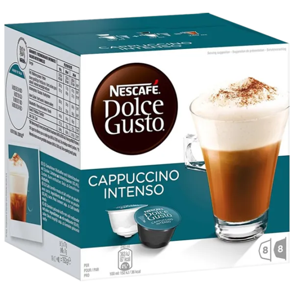 Кофе Nescafe Dolce Gusto Cappuccino Intenso Капсулы/ Intenso/ 16 капсул photo 2