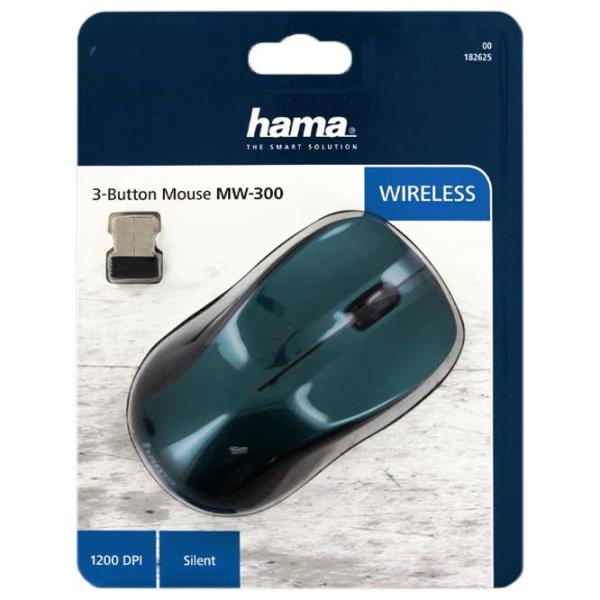 Mouse Hama MW-300 Turcoaz photo 4