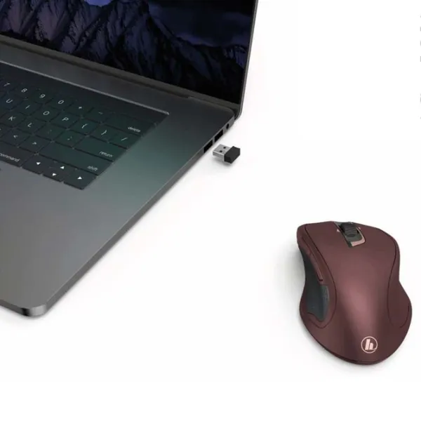 Mouse Hama MW-900 USB/ Burgundy photo 7
