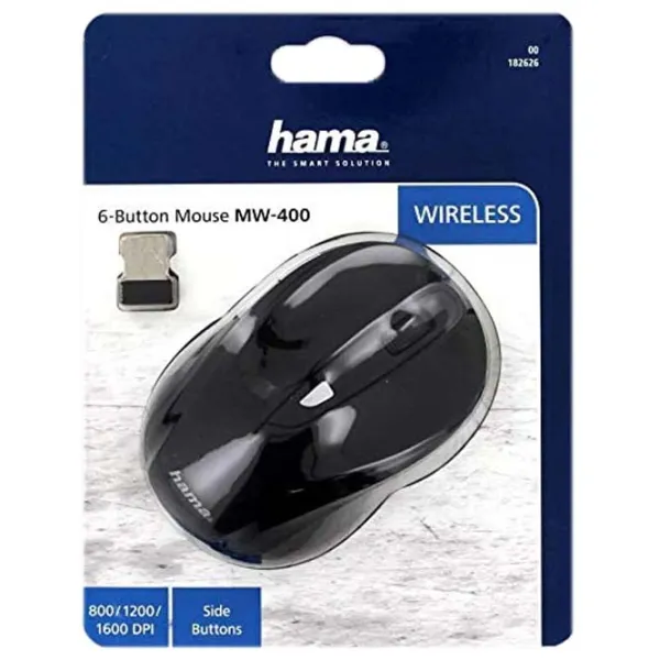 Мышь Hama MW-400 Черный photo 4