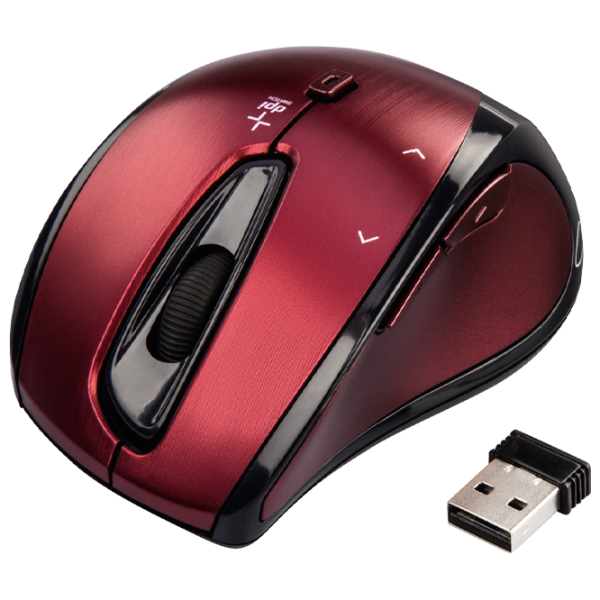 Mouse Hama Cuvio USB/ Red photo 2