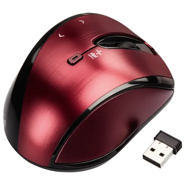 Mouse Hama Cuvio USB/ Red photo 3