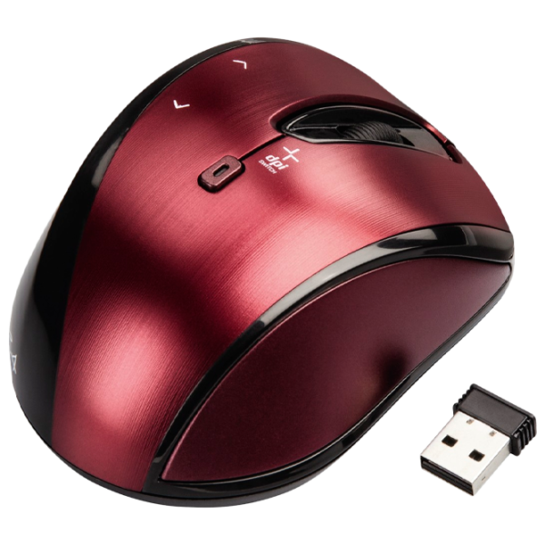 Mouse Hama Cuvio USB/ Red photo 3