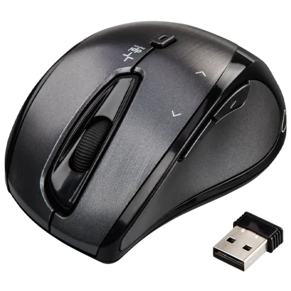 Mouse Hama Cuvio USB/ Anthracite photo 2